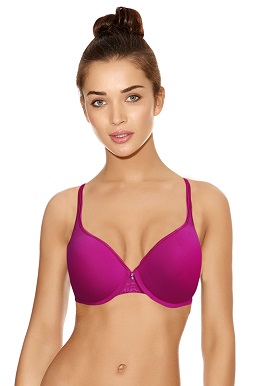 Hushh Super Fine Geo Lace Push Up Bra