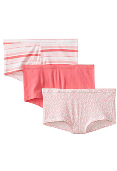 Smooth Cotton Stretch Boyshorts Pack-3