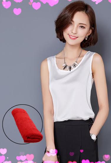 D&G Camisole And Towel Gift Set For Your Sweetheart