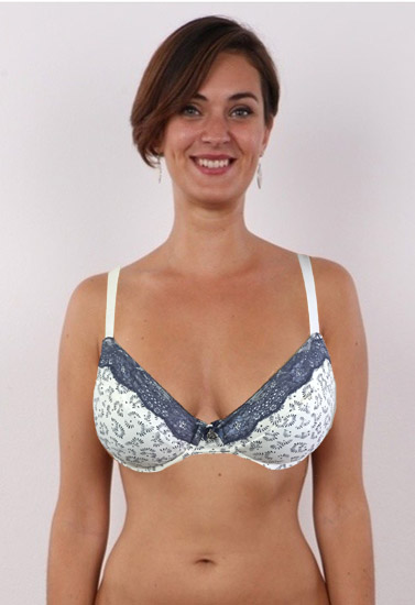 Shop Now- Rougegorge Vintage Print Very Soft Beautiful Underwired Bra