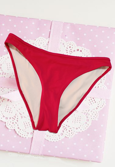 Snazzy Amazing Dark  Pink Bikini Bottom
