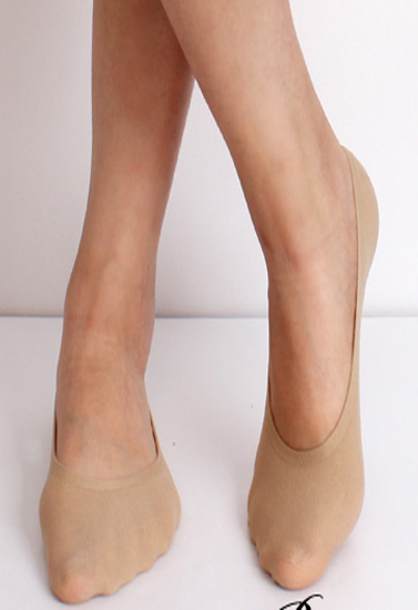 seamless skin color ankle socks unisex