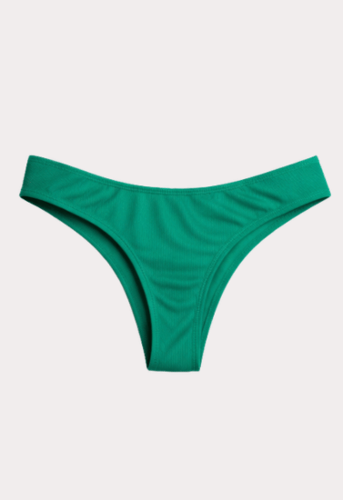 Emerald Green Seamless Thong Panty